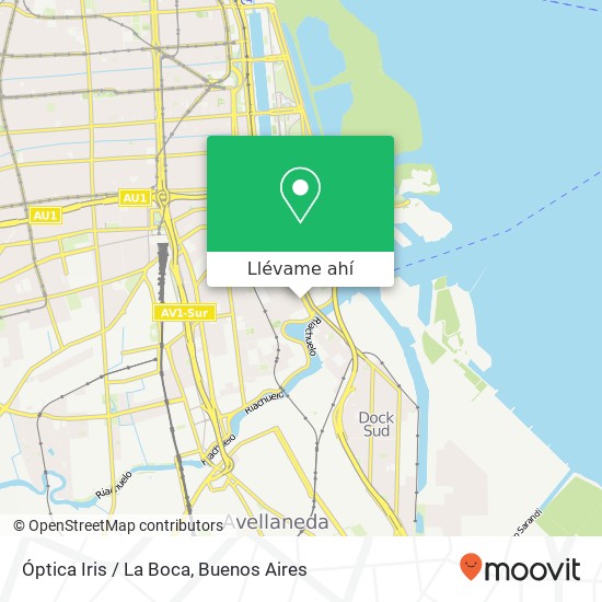 Mapa de Óptica Iris / La Boca