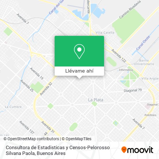 Mapa de Consultora de Estadisticas y Censos-Pelorosso Silvana Paola
