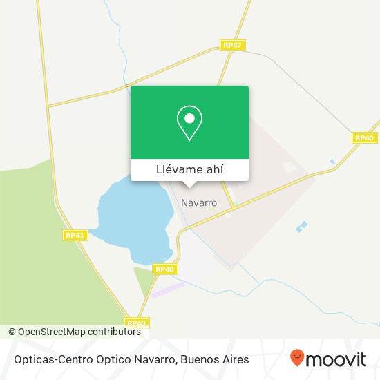 Mapa de Opticas-Centro Optico Navarro