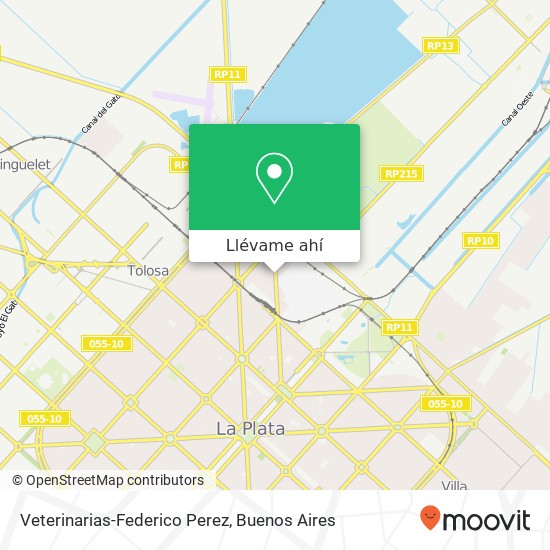 Mapa de Veterinarias-Federico Perez