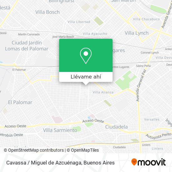 Mapa de Cavassa / Miguel de Azcuénaga