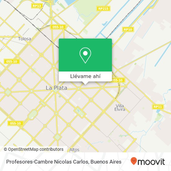 Mapa de Profesores-Cambre Nicolas Carlos