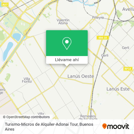 Mapa de Turismo-Micros de Alquiler-Adonai Tour