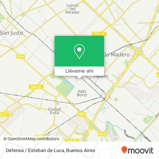 Mapa de Defensa / Esteban de Luca