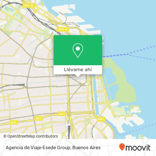 Mapa de Agencia de Viaje-Esede Group