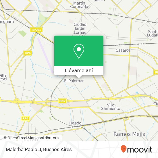 Mapa de Malerba Pablo J