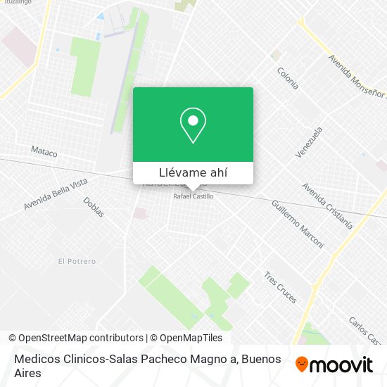 Mapa de Medicos Clinicos-Salas Pacheco Magno a