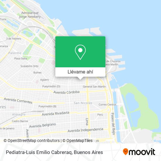 Mapa de Pediatra-Luis Emilio Cabreraq