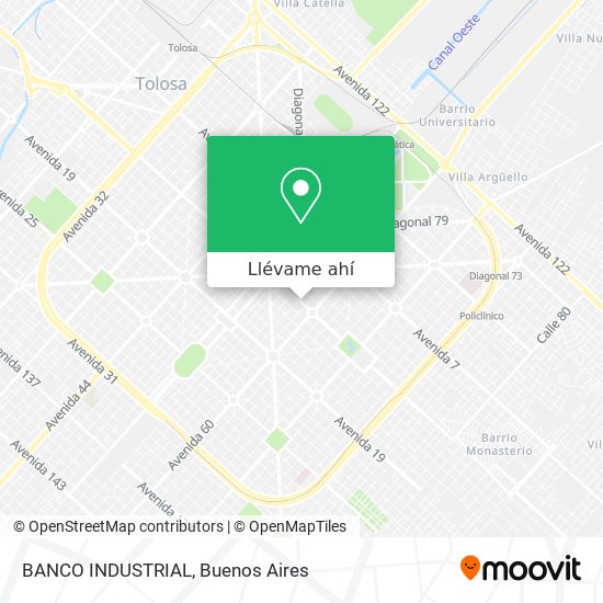 Mapa de BANCO INDUSTRIAL