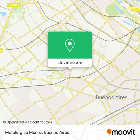 Mapa de Metalurgica Muñoz