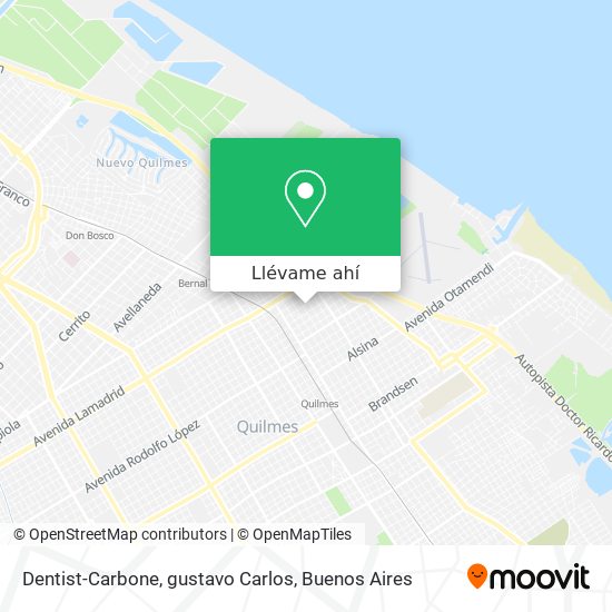Mapa de Dentist-Carbone, gustavo Carlos