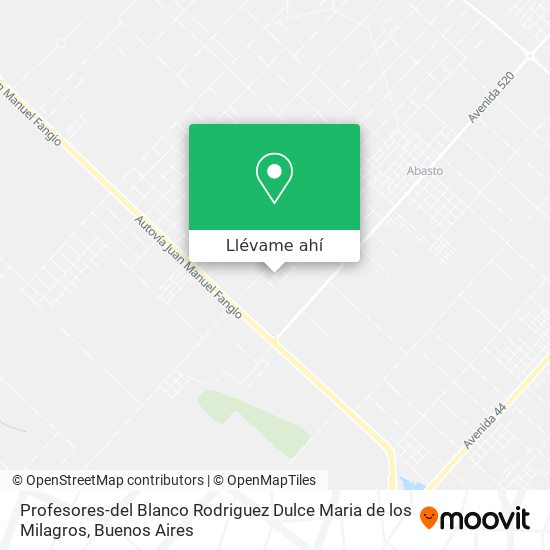 Mapa de Profesores-del Blanco Rodriguez Dulce Maria de los Milagros