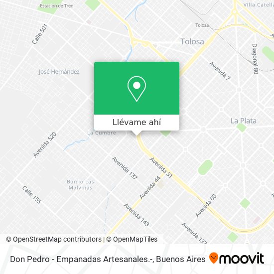 Mapa de Don Pedro - Empanadas Artesanales.-
