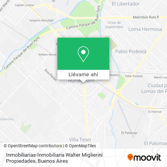 Mapa de Inmobiliarias-Inmobiliaria Walter Miglierini Propiedades