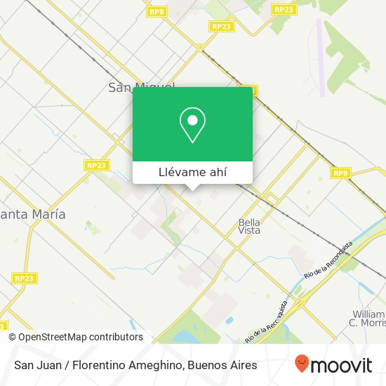 Mapa de San Juan / Florentino Ameghino