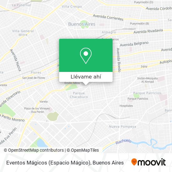 Mapa de Eventos Mágicos (Espacio Mágico)