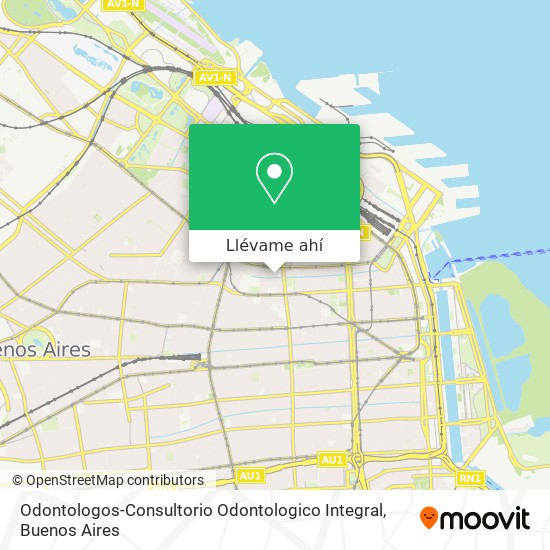 Mapa de Odontologos-Consultorio Odontologico Integral