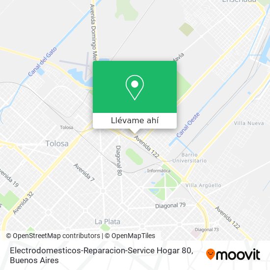 Mapa de Electrodomesticos-Reparacion-Service Hogar 80
