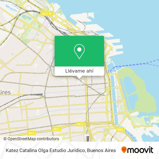 Mapa de Katez Catalina Olga Estudio Juridico