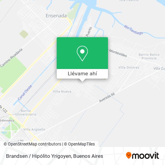 Mapa de Brandsen / Hipólito Yrigoyen