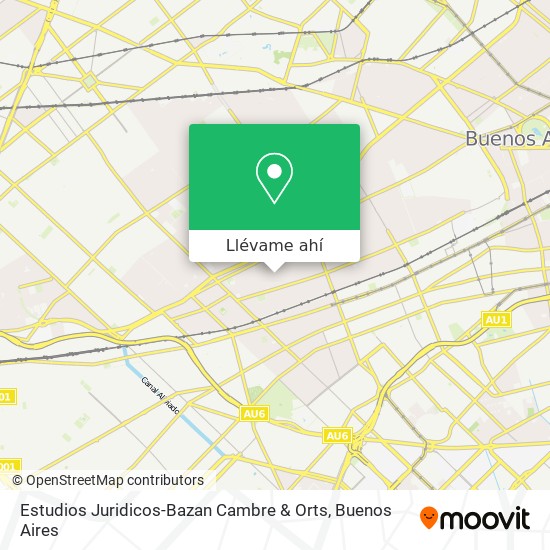 Mapa de Estudios Juridicos-Bazan Cambre & Orts