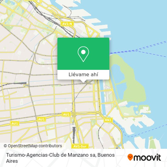 Mapa de Turismo-Agencias-Club de Manzano sa