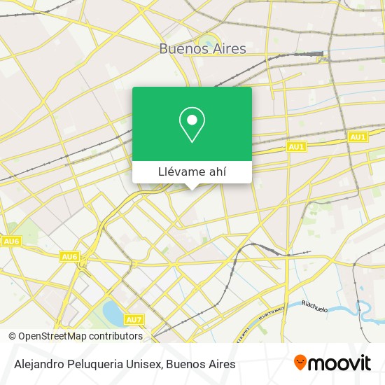 Mapa de Alejandro Peluqueria Unisex