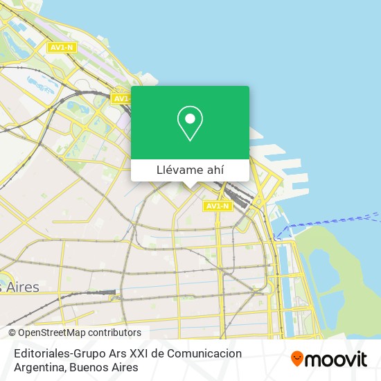 Mapa de Editoriales-Grupo Ars XXI de Comunicacion Argentina