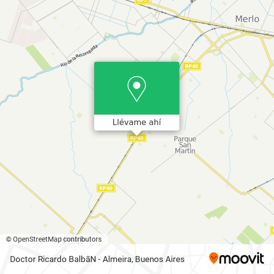 Mapa de Doctor Ricardo Balbã­N - Almeira