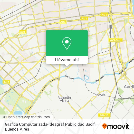 Mapa de Grafica Computarizada-Ideagraf Publicidad Sacifi