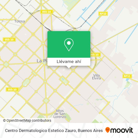 Mapa de Centro Dermatologico Estetico Zauro