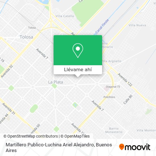Mapa de Martillero Publico-Luchina Ariel Alejandro