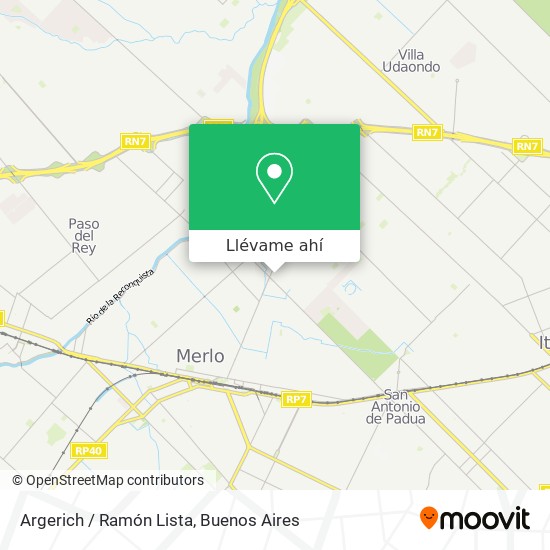 Mapa de Argerich / Ramón Lista