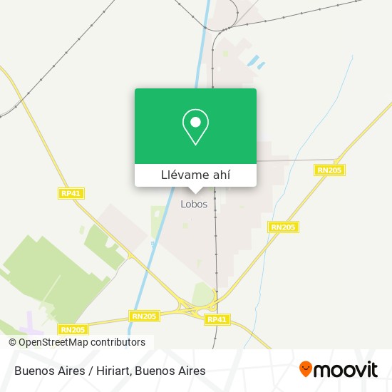 Mapa de Buenos Aires / Hiriart