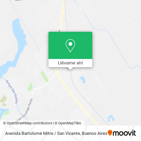 Mapa de Avenida Bartolomé Mitre / San Vicente