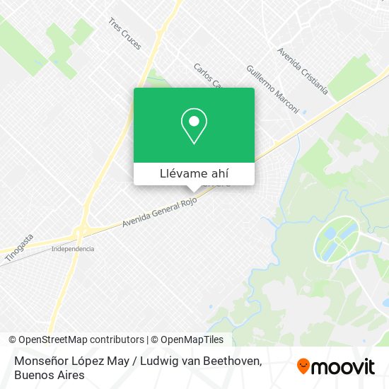 Mapa de Monseñor López May / Ludwig van Beethoven