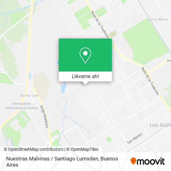 Mapa de Nuestras Malvinas / Santiago Lumsden