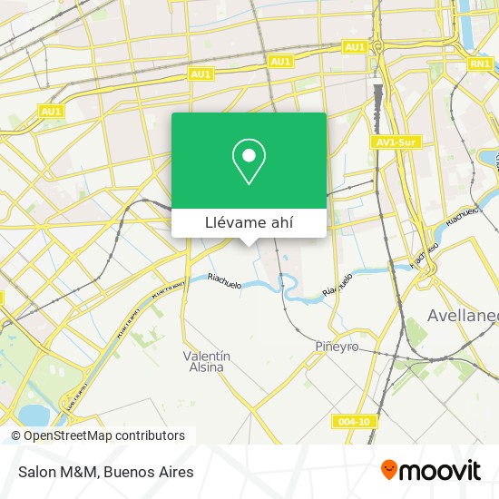 Mapa de Salon M&M