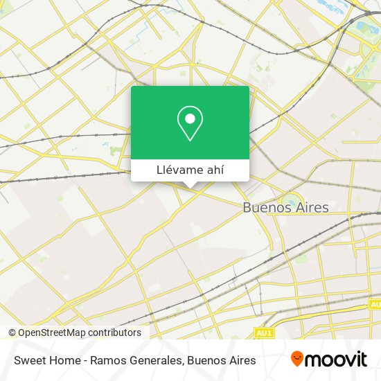 Mapa de Sweet Home - Ramos Generales