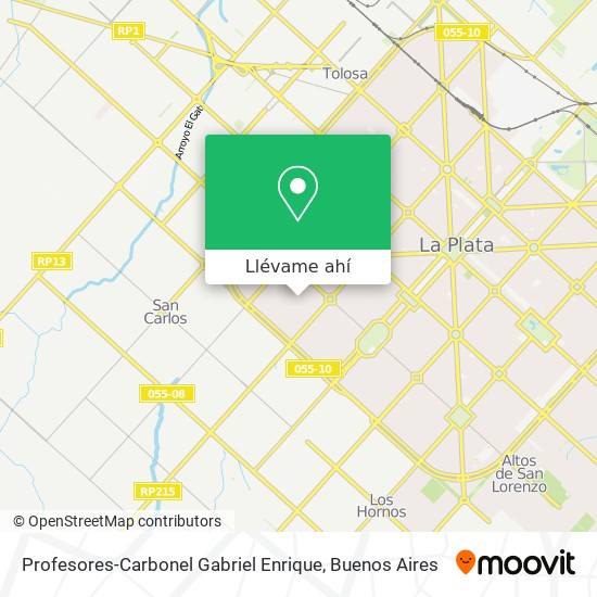 Mapa de Profesores-Carbonel Gabriel Enrique