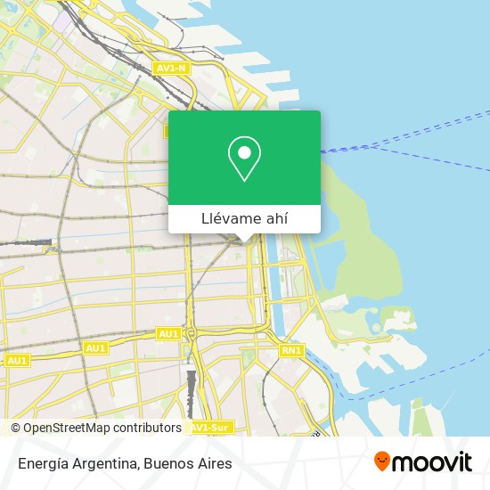 Mapa de Energía Argentina