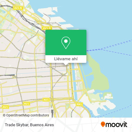 Mapa de Trade Skybar