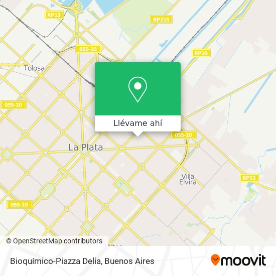 Mapa de Bioquímico-Piazza Delia
