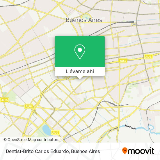 Mapa de Dentist-Brito Carlos Eduardo