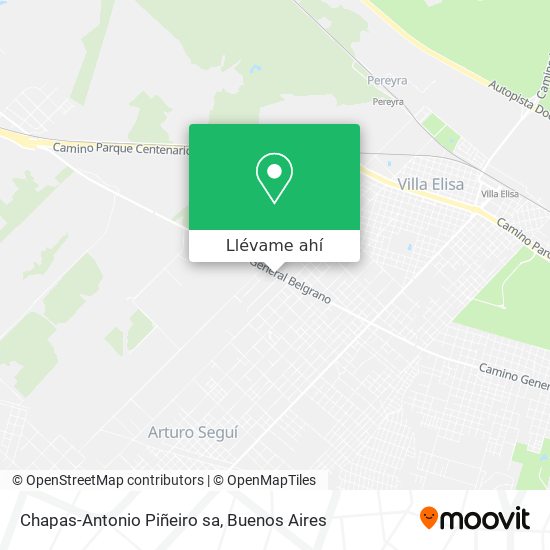 Mapa de Chapas-Antonio Piñeiro sa