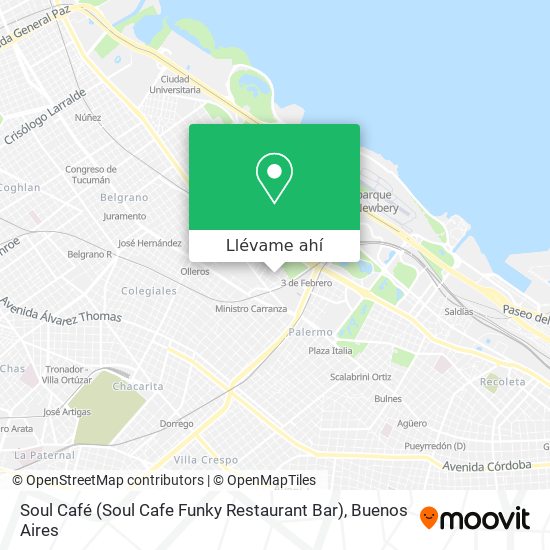 Mapa de Soul Café (Soul Cafe Funky Restaurant Bar)