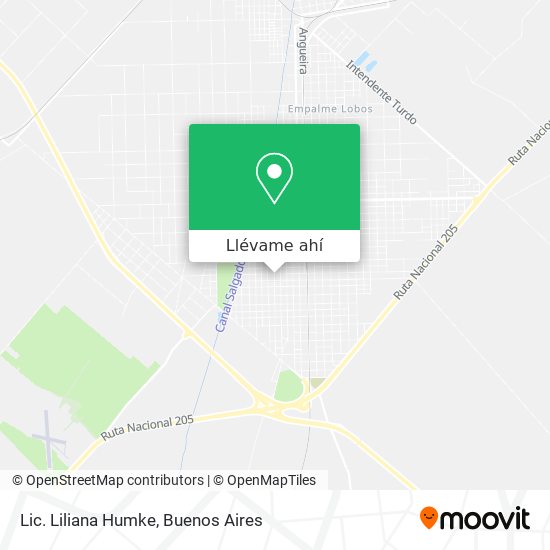 Mapa de Lic. Liliana Humke