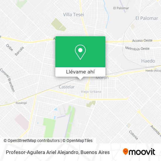 Mapa de Profesor-Aguilera Ariel Alejandro