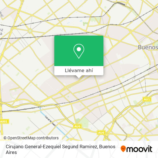 Mapa de Cirujano General-Ezequiel Segund Ramirez