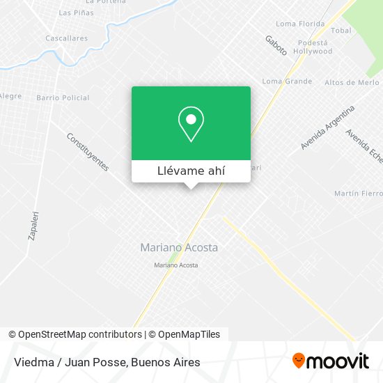 Mapa de Viedma / Juan Posse